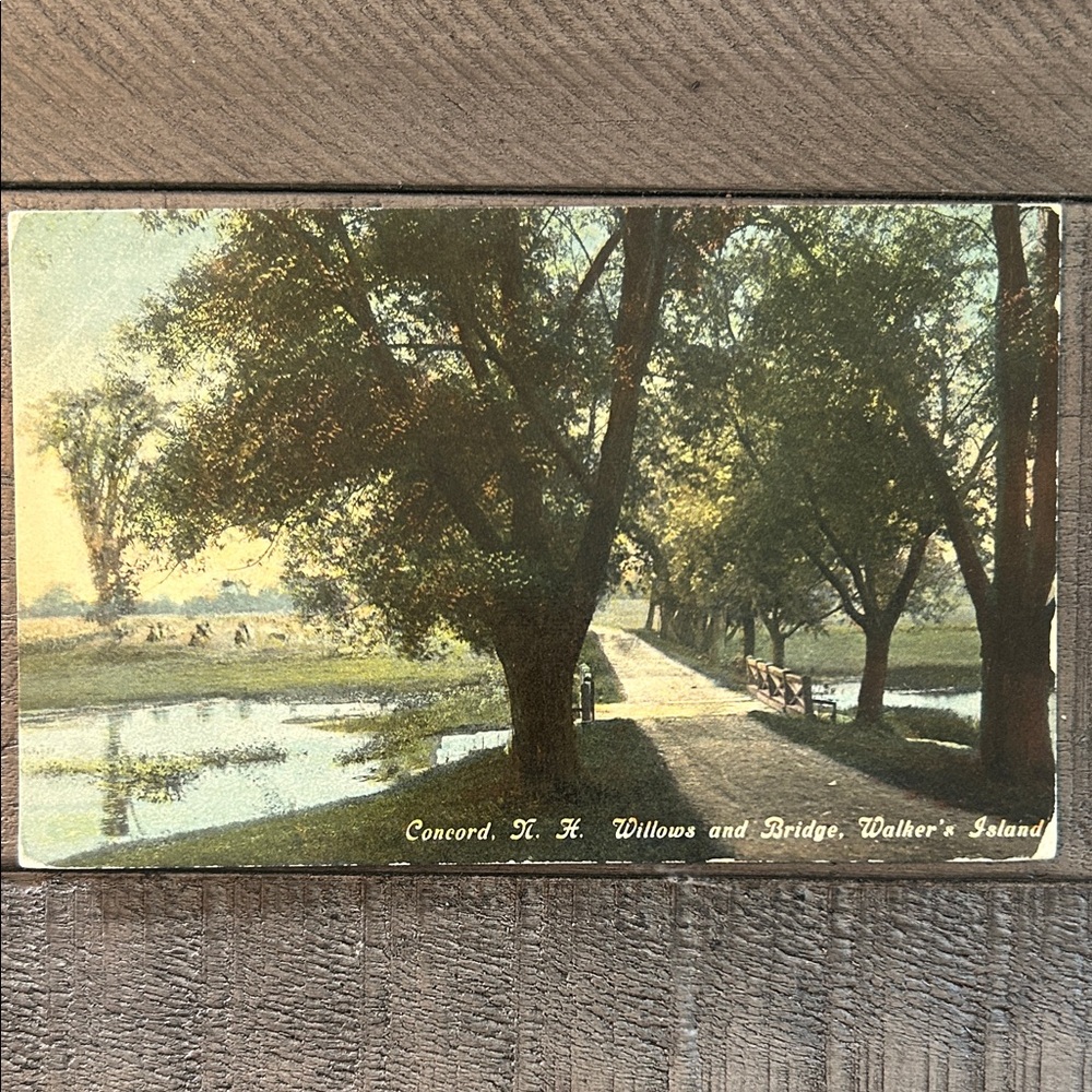 Vintage Concord New Hampshire Postcard